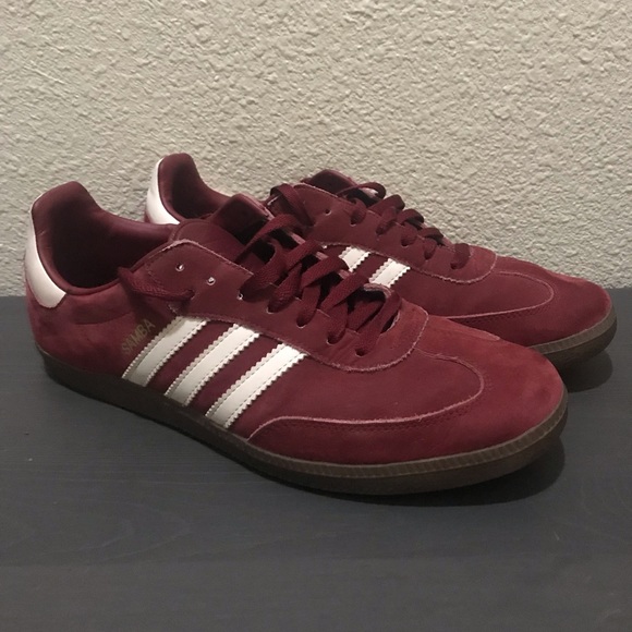 adidas samba cardinal red
